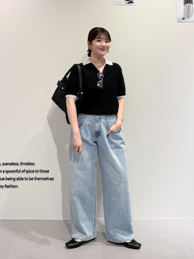 「KBF（ケイビーエフ）のアイテム」を使った、nanakaさん（レディース・155cm）の春コーディネート