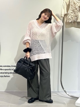 「KBF（ケイビーエフ）のアイテム」を使った、nanakaさん（レディース・155cm）の秋コーディネート