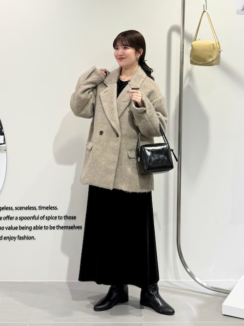 ベロアシャーリングドレス（ワンピース）｜KBF（ケイビーエフ）の