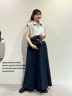 「アイテム（ワンピース/ドレス）」を使った、nanakaさん（レディース・155cm・20代）の夏コーディネート