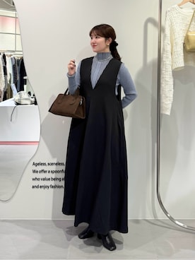 nanakaさん（レディース・155cm）の冬コーディネート