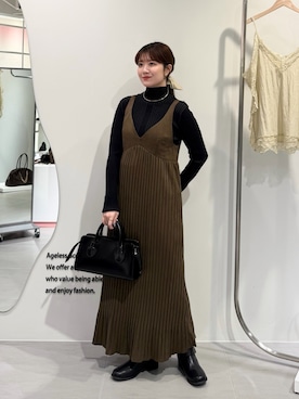 nanakaさん（レディース・155cm）の冬コーディネート