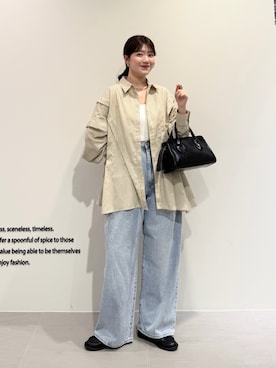 「KBF（ケイビーエフ）のアイテム」を使った、nanakaさん（レディース・155cm）の春コーディネート