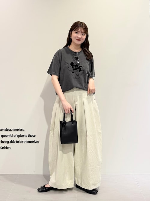 ユーズドライクタックWIDEパンツ