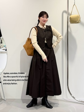 nanakaさん(レディース・155cm)の冬コーディネート