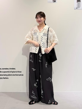「KBF（ケイビーエフ）のアイテム」を使った、nanakaさん（レディース・155cm）の春コーディネート