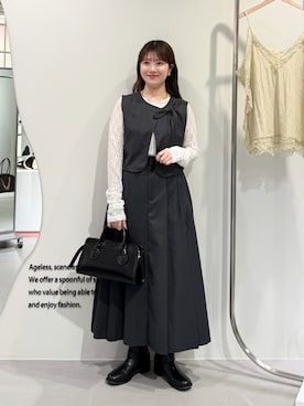 nanakaさん(レディース・155cm)の冬コーディネート