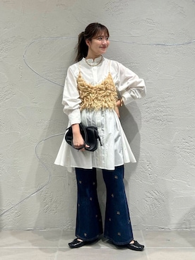 「KBF（ケイビーエフ）のアイテム」を使った、nanakaさん（レディース・155cm）の夏コーディネート
