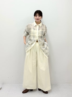 「KBF（ケイビーエフ）のアイテム」を使った、nanakaさん（レディース・155cm）の冬コーディネート