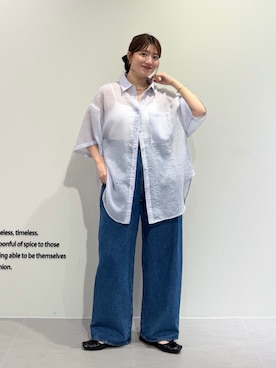 「KBF（ケイビーエフ）のアイテム」を使った、nanakaさん（レディース・155cm）の夏コーディネート