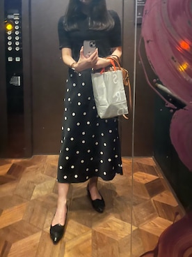「DIANA（ダイアナ）のアイテム」を使った、Rさん（レディース・166cm）の夏コーディネート