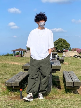 なおやさん（メンズ・176cm）の春コーディネート