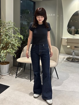 来実さん(レディース・156cm)の夏コーディネート