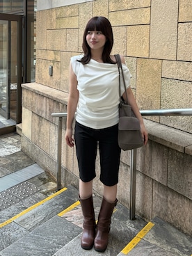 来実さん（レディース・156cm）の夏コーディネート