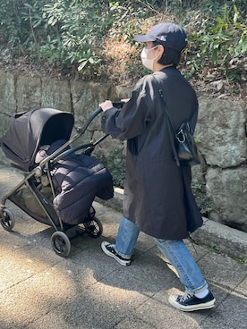 「THE SHINZONE（ザ　シンゾーン）のアイテム（ジャケット/アウター）」を使った、a22さん（レディース・154cm）の春コーディネート