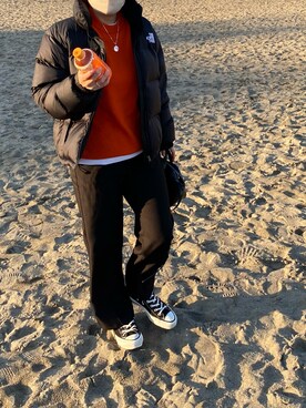 a22さん(レディース・154cm)の冬コーディネート