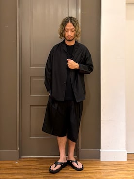 「アイテム（シャツ/ブラウス）」を使った、窪田 孝之さん（メンズ・170cm・40代）の夏コーディネート
