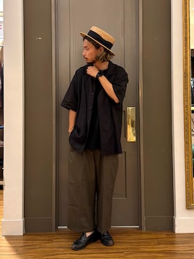 窪田 孝之さん(メンズ・170cm)の夏コーディネート