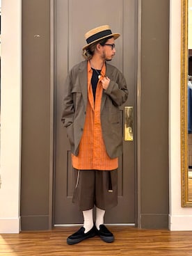 窪田 孝之さん(メンズ・170cm)の夏コーディネート