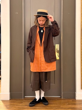 窪田 孝之さん（メンズ・170cm）の夏コーディネート