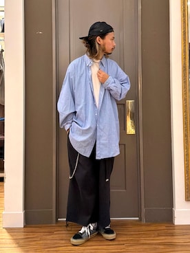 窪田 孝之さん（メンズ・170cm）の夏コーディネート