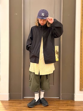 「ROTHCO（ロスコ）のアイテム」を使った、窪田 孝之さん（メンズ・170cm）の夏コーディネート