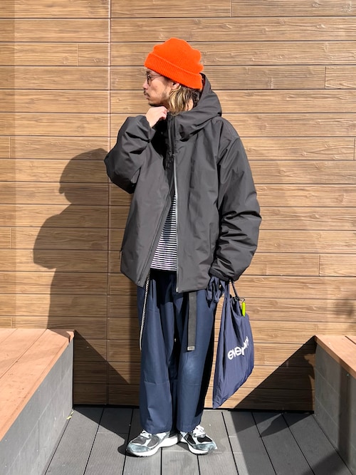 ES.1（エスアイ） ダウンジャケット ダウン 3Lyr Down Hoodie メンズ 