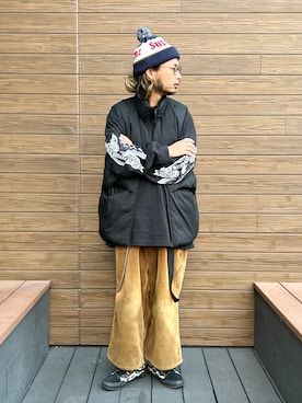 窪田 孝之さん（メンズ・170cm）の秋コーディネート