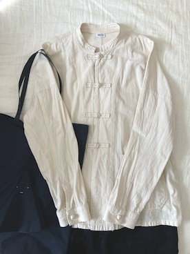 「PAR ICI（パーリッシィ）のアイテム（シャツ/ブラウス）」を使った、metancoさん（レディース・151cm）の春コーディネート