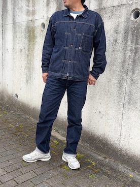 「DENHAM（デンハム）のアイテム」を使った、goodsun21さん（メンズ・176cm）の春コーディネート