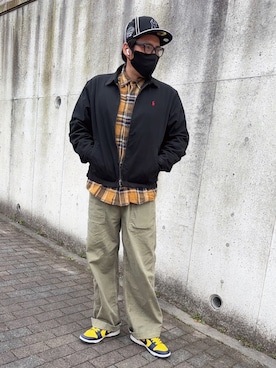 「NEWERA（ニューエラ）のアイテム」を使った、goodsun21さん（メンズ・176cm）の春コーディネート