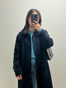 「JOURNAL STANDARD relume（ジャーナルスタンダード　レリューム）のアイテム（ジャケット/アウター）」を使った、ERIさん（レディース・150cm）の冬コーディネート