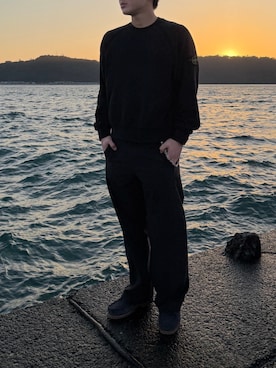 「STONE ISLAND（ストーンアイランド）のアイテム」を使った、tamao0310さん（メンズ・180cm）の冬コーディネート