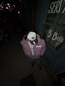 「アイテム（カーゴパンツ）」を使った、tamao0310さん（メンズ・180cm）の冬コーディネート