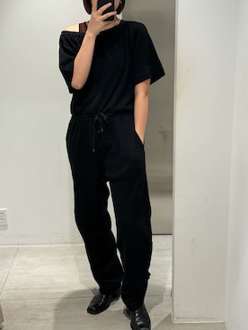 「アイテム（つなぎ/オールインワン）」を使った、styling/さん（レディース・167cm）の夏コーディネート