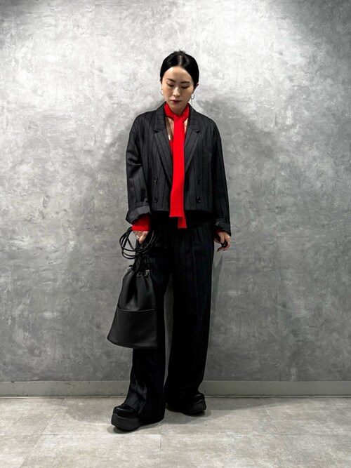 ITTI別注】ドローストリングバッグ（ハンドバッグ）｜styling 
