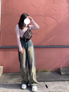 「Felisi（フェリージ）のアイテム」を使った、napiさん（レディース・153cm）の春コーディネート