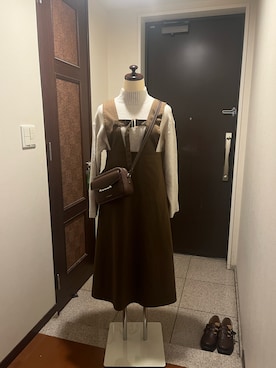 「moitytto」｜「アイテム（その他シューズ）」を使った、こまさん（レディース・155cm）の秋コーディネート