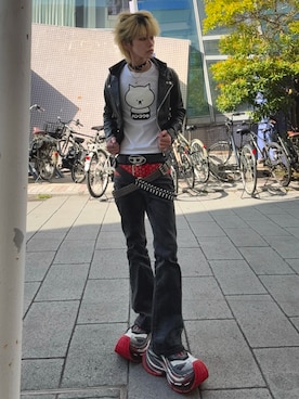 「SPINNS（スピンズ）のアイテム」を使った、T@keさん（メンズ・168cm）の春コーディネート