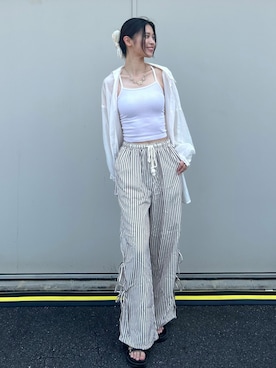 結萌 さん(レディース・165cm)の夏コーディネート