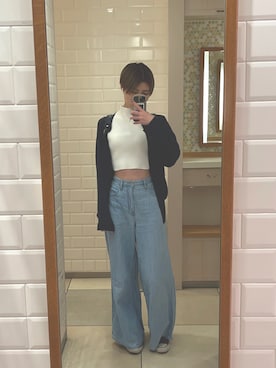 「イロチ買い」｜MAHOさん（レディース・170cm）の春コーディネート