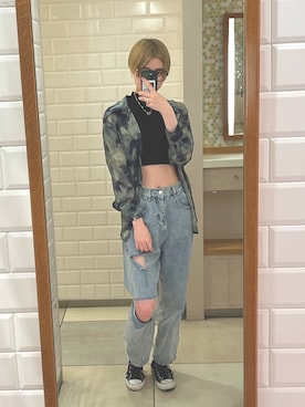 「SHEIN」｜MAHOさん（レディース・170cm・20代）の夏コーディネート