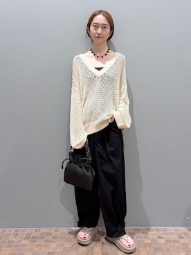 tomoさん（レディース・157cm）の夏コーディネート