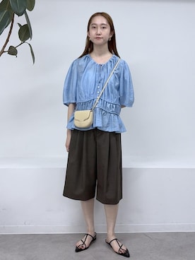 tomoさん（レディース・157cm）の夏コーディネート