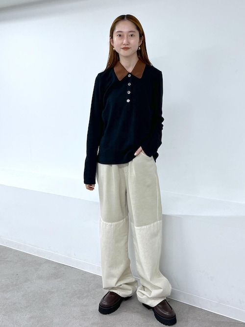 アダムエロペ　ポロシャツ　長袖 WEB限定】ロングスリーブポロシャツ（ポロシャツ）｜ADAM ET