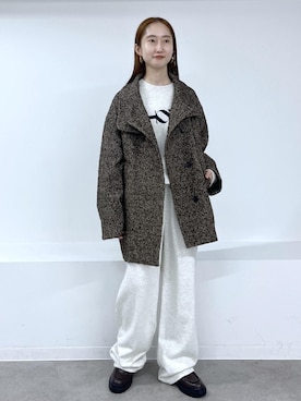 「アイテム（その他シューズ）」を使った、tomoさん（レディース・157cm）の秋コーディネート