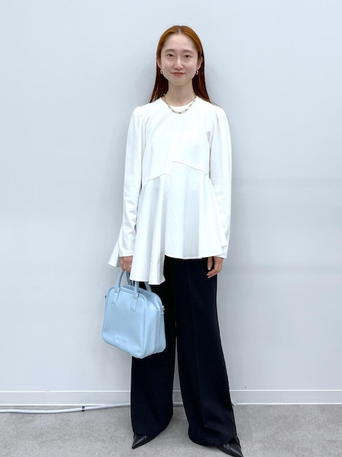 WEB限定】・【オケージョン】フリルペプラムロングスリーブ