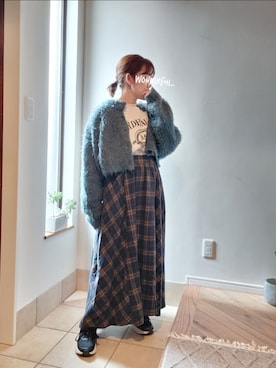 accosさん（レディース・153cm）の冬コーディネート