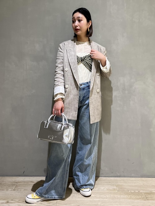 シルクネップテーラードジャケット（テーラードジャケット）｜ADAM ET