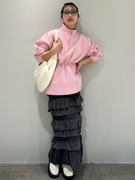 「アイテム（その他トップス）」を使った、marin.さん（レディース・162cm・20代）の秋コーディネート
